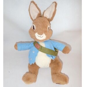 GUND Nickelodeon Peter Rabbit Bunny Rabbit Plush Animal w/Crossbody Bag Easter